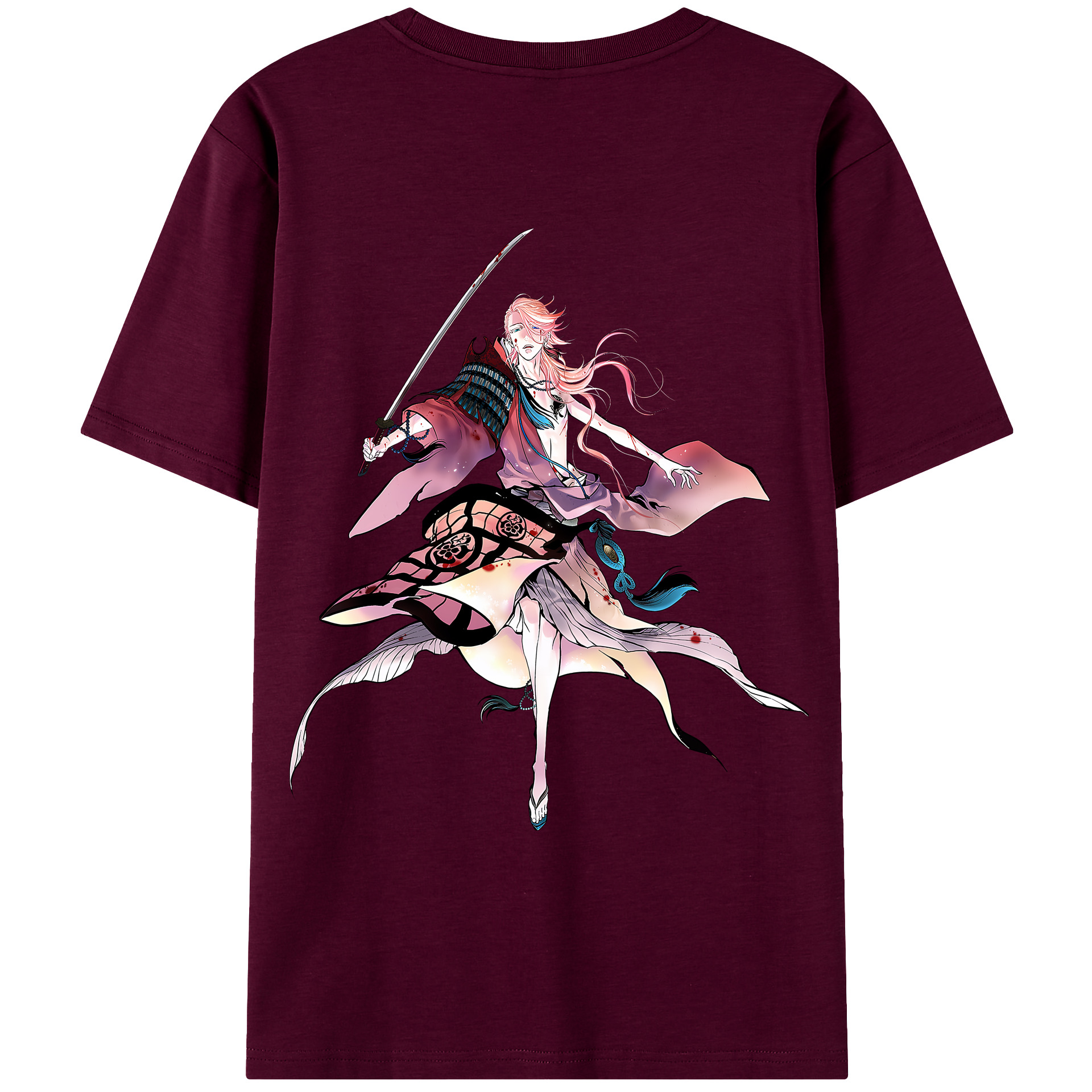 （画像用） 刀剣乱舞 Touken Ranbu レディース半袖Tシャツ(バックプリント)